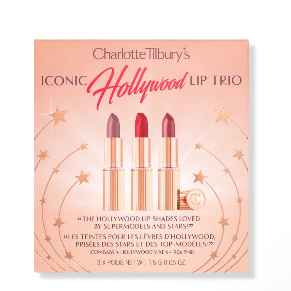 CHARLOTTE'S ICONIC HOLLYWOOD LIP TRIO LIMITED EDITION KIT